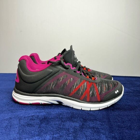 Womens Ryka Dynamic 2.5 Black Magenta Size 6.5 - Picture 2 of 9
